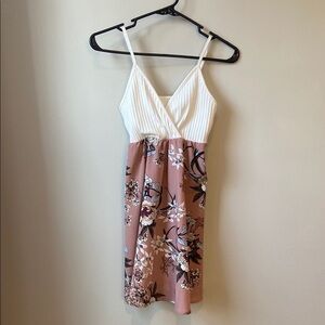 Floral Spaghetti Strap Dress